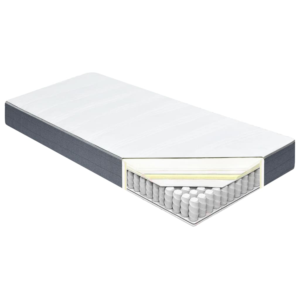 vidaXL Colchão para cama boxspring firmeza média 200x80x20 cm