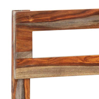 vidaXL Estrutura de cama sem colchão 200x200 cm madeira maciça