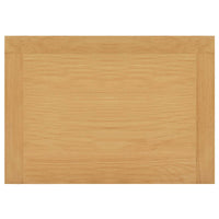 vidaXL Armário 45x32x85 cm madeira de carvalho maciça