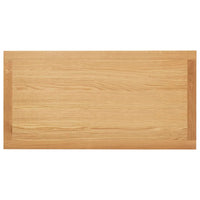 vidaXL Mesa de centro 110x55x40 cm madeira de carvalho maciça