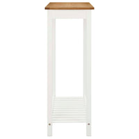 vidaXL Mesa de bar 100x40x110 cm madeira de carvalho maciça