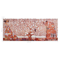 vidaXL Conj. painéis parede c/ impressão vaso flores 150x60cm multicor