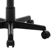 vidaXL Cadeira de escritório 44x52x100 cm tecido de malha preto