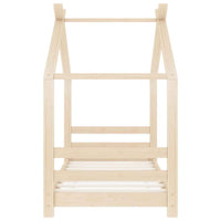 vidaXL Estrutura de cama infantil 70x140 cm madeira de pinho maciça