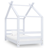 vidaXL Estrutura de cama infantil 70x140 cm madeira de pinho maciça