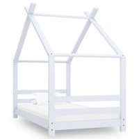 vidaXL Estrutura de cama infantil 70x140 cm madeira de pinho maciça