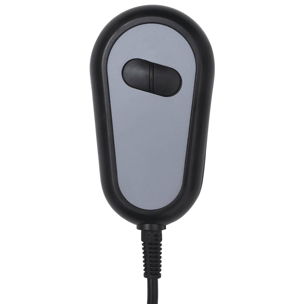vidaXL Poltrona elevatória couro artificial branco nata