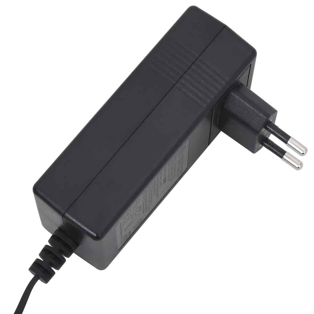 vidaXL Poltrona elevatória couro artificial preto