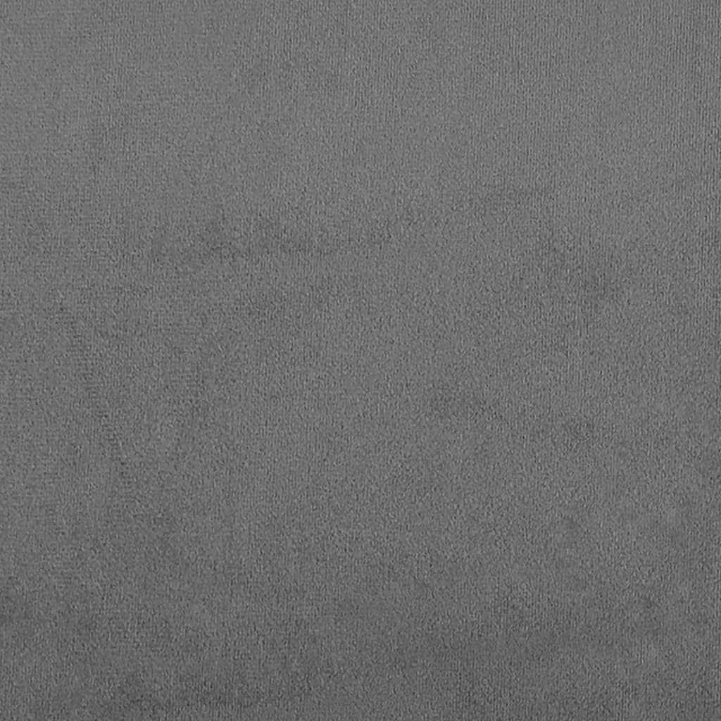 vidaXL Poltrona massagens reclinável camurça artificial cinza-escuro