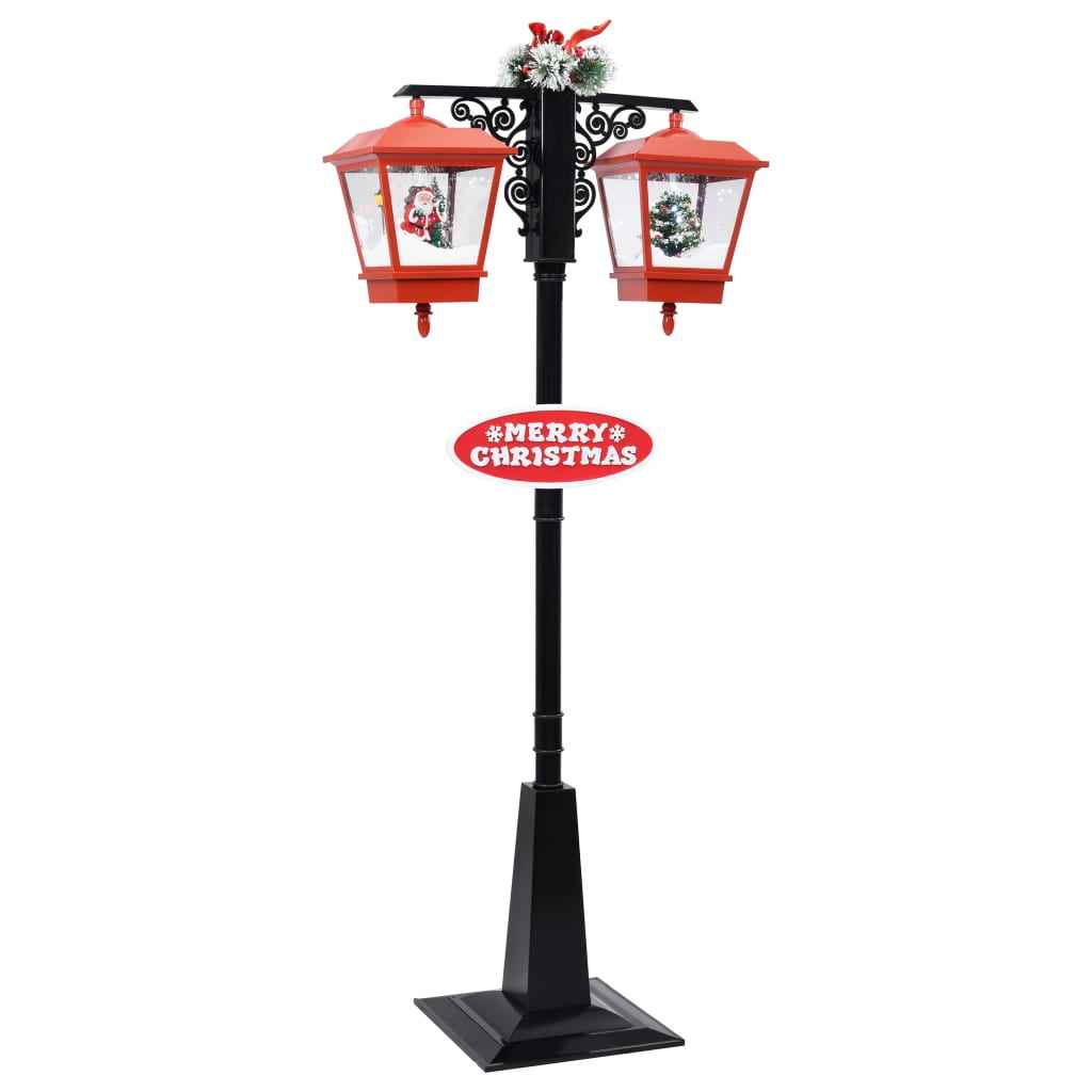 vidaXL Candeeiro de rua natalício com Pai Natal 180 cm LED