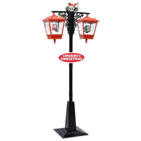 vidaXL Candeeiro de rua natalício com Pai Natal 180 cm LED