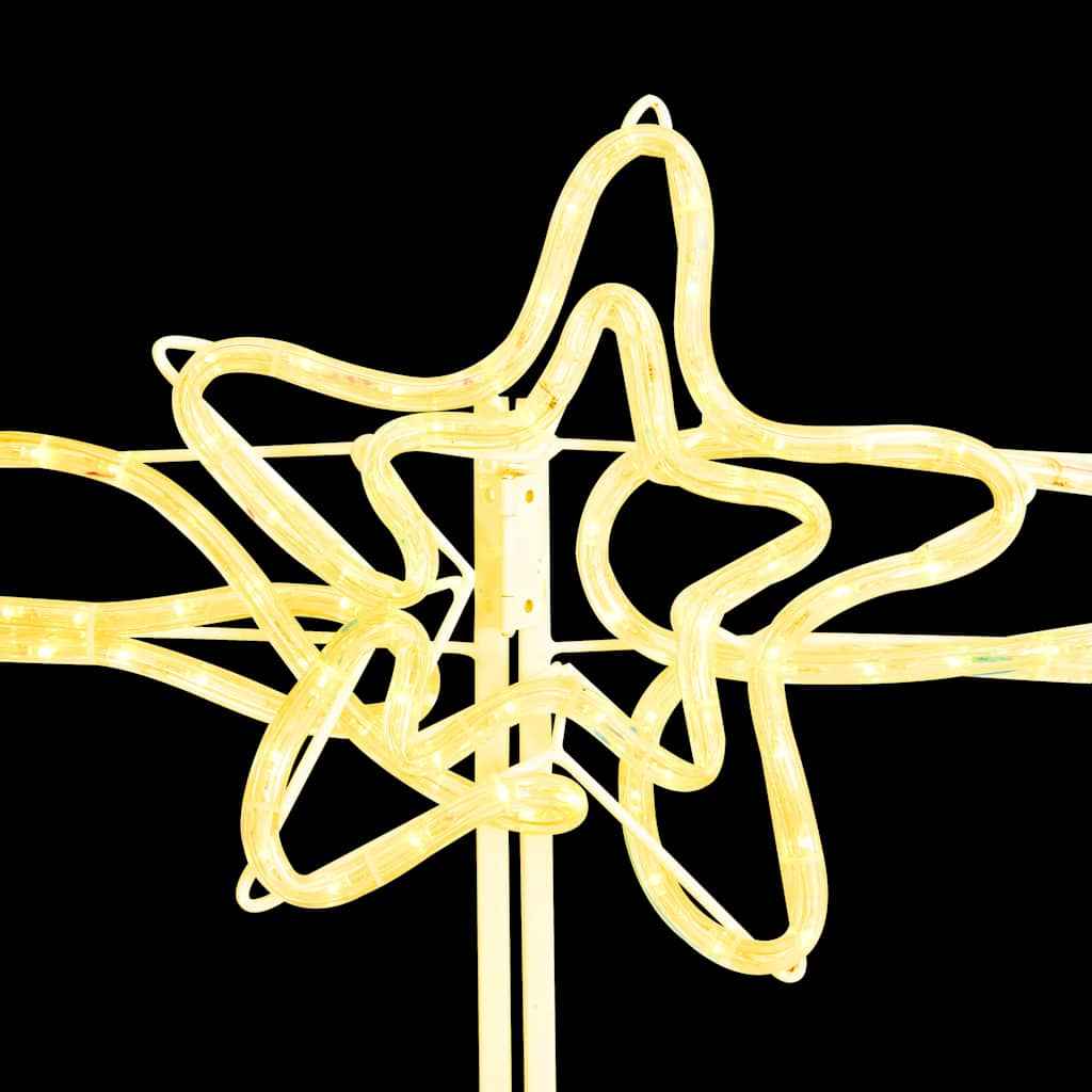 vidaXL Presépio de Natal 240 luzes LED 116x41x87 cm