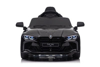 BMW M4, 12 volt elektrische kinderauto, Leder zitje, Rubberen banden, Kinder Accu Auto!