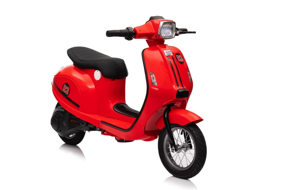 24 volt elektrische kinder scooter met 350 watt aandrijving