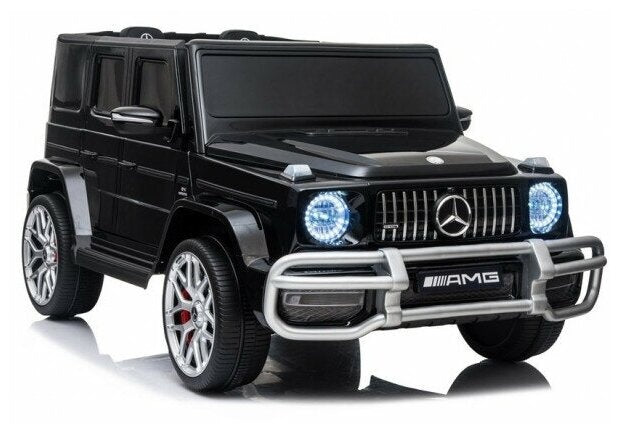 2 persoons Mercedes G63 AMG, 24v en 4x4 kinder accu voertuig!