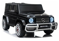 2 persoons Mercedes G63 AMG, 24v en 4x4 kinder accu voertuig!