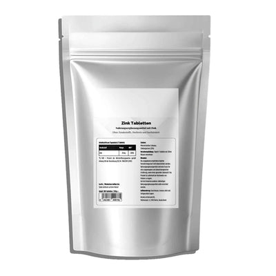 Bisglicinato de Zinco 25mg - 500 Comprimidos