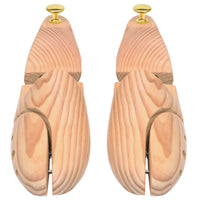 vidaXL Árvores para Sapatos 5 pcs Castanho 30,5 x 10 x 8 cm