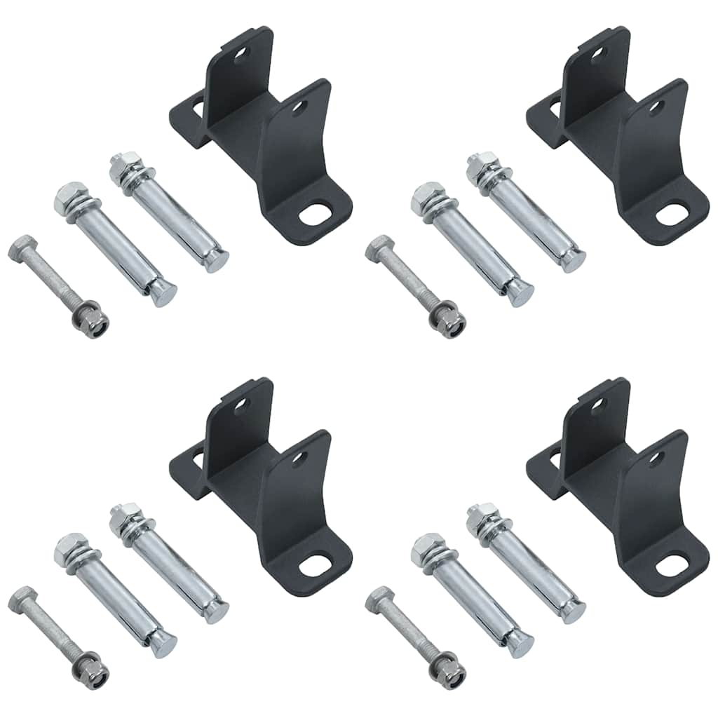 vidaXL Toldo com sensor de vento e LED 500x300 cm azul e branco