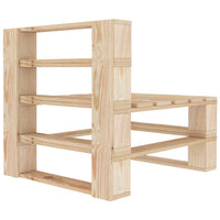 vidaXL 6 pcs conjunto lounge de jardim paletes madeira