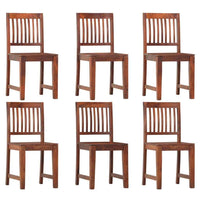 vidaXL Cadeiras de jantar 4 pcs madeira de mangueira maciça