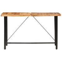 vidaXL 9 pcs conjunto de bar madeiras de acácia e recuperada maciças