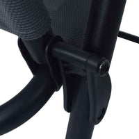 vidaXL Conjunto bistrô 3 pcs aço cinzento