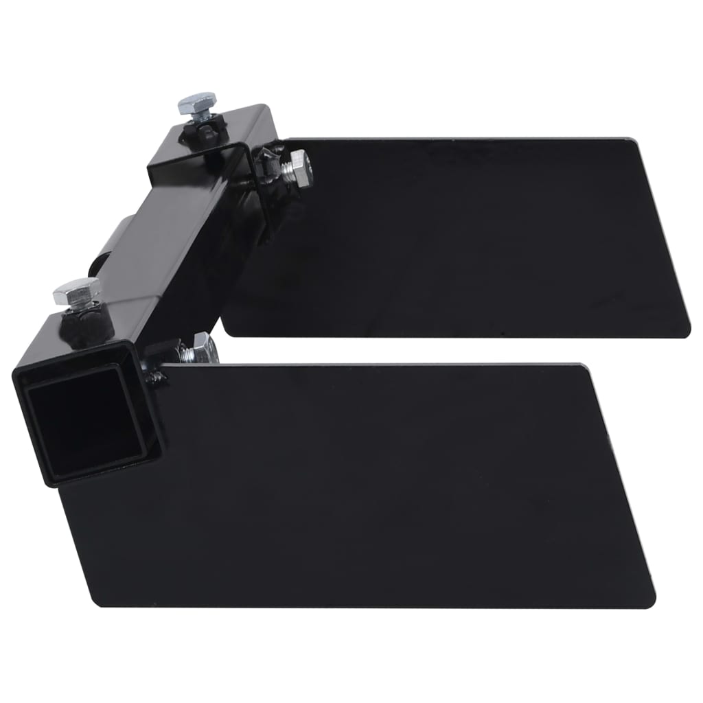 vidaXL Lâmina limpa-neves para corta-relva com adaptador 100 cm