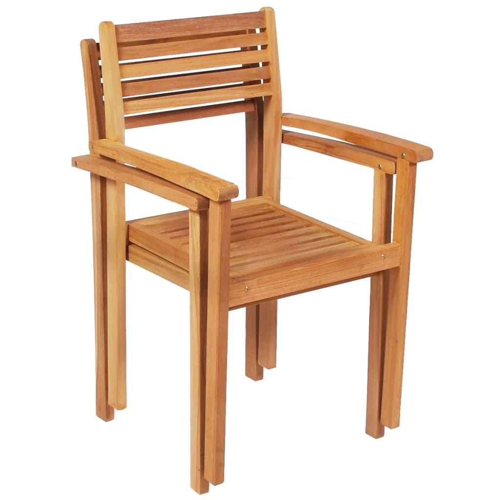 vidaXL 9 pcs conjunto de jantar para jardim madeira de teca maciça