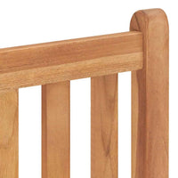 vidaXL Conjunto de jantar de jardim de 3 peças 80x80 cm madeira de teca maciça