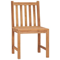 vidaXL Conjunto de jantar de jardim de 7 peças 180x90 cm madeira de teca maciça