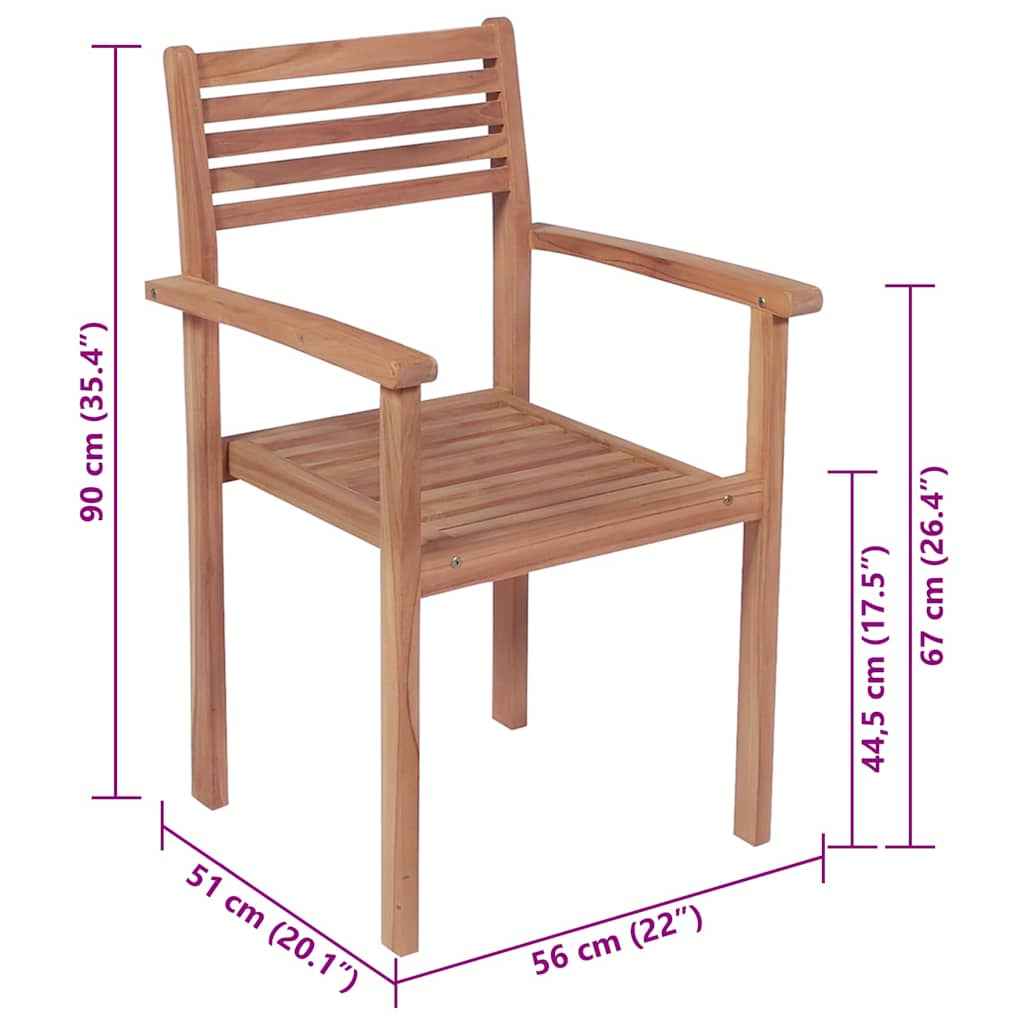 vidaXL Cadeiras de jardim c/ almofadões antracite 2 pcs teca maciça