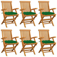 vidaXL Cadeiras de jardim c/ almofadões antracite 2 pcs teca maciça