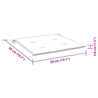 vidaXL Cadeiras de jardim c/ almofadões antracite 2 pcs teca maciça