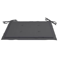 vidaXL Cadeiras de jardim dobráveis c/ almofadões 2 pcs bambu