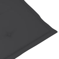 vidaXL Cadeiras jardim reclináveis c/ almofadões 2 pcs acácia maciça