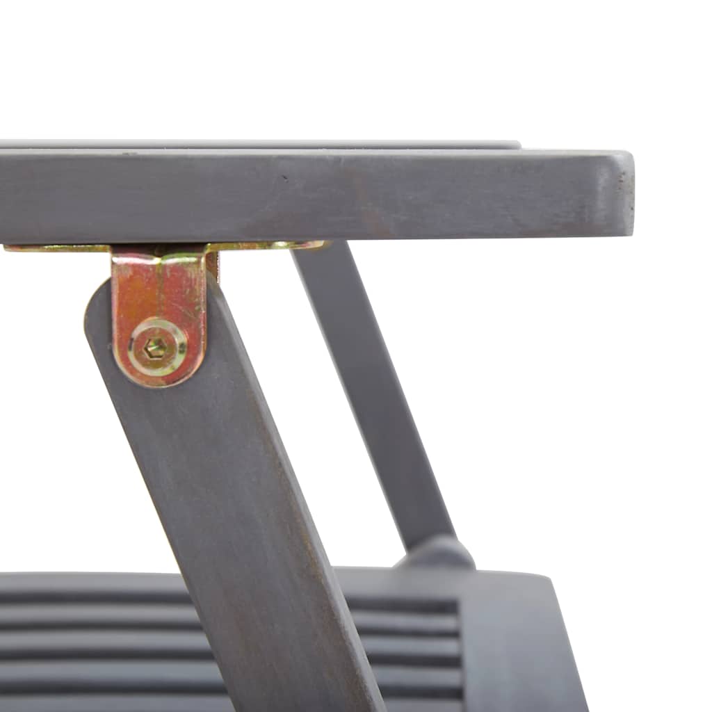 vidaXL Cadeiras de exterior dobráveis 6 pcs madeira de acácia maciça