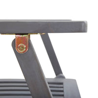 vidaXL Cadeiras de exterior dobráveis 6 pcs madeira de acácia maciça