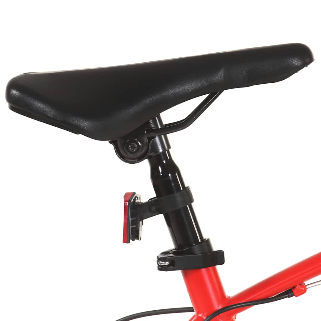 vidaXL Bicicleta de montanha 21 velocidades roda 29" 53 cm vermelho