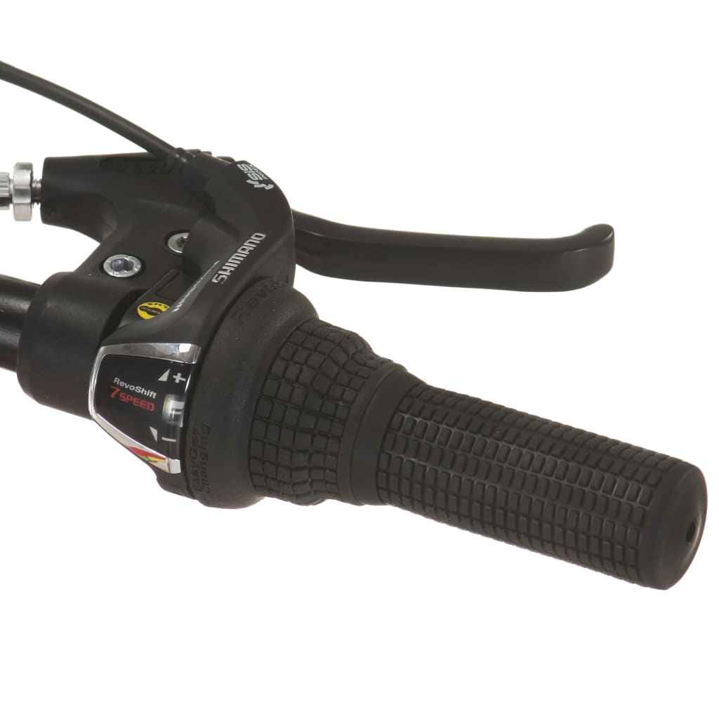 vidaXL Bicicleta de montanha 21 velocidades roda 27,5" 38 cm vermelho