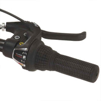 vidaXL Bicicleta de montanha 21 velocidades roda 26" 49 cm preto