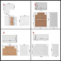vidaXL 11 pcs armário de cozinha conjunto deriv. madeira Lyon madeira velha
