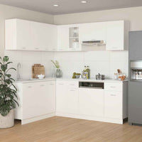 vidaXL 11 pcs armário de cozinha conjunto deriv. madeira Lyon madeira velha