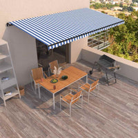 vidaXL Toldo retrátil manual 300x250 cm antracite