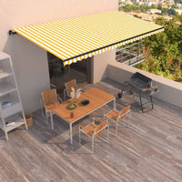 vidaXL Toldo retrátil manual 300x250 cm antracite