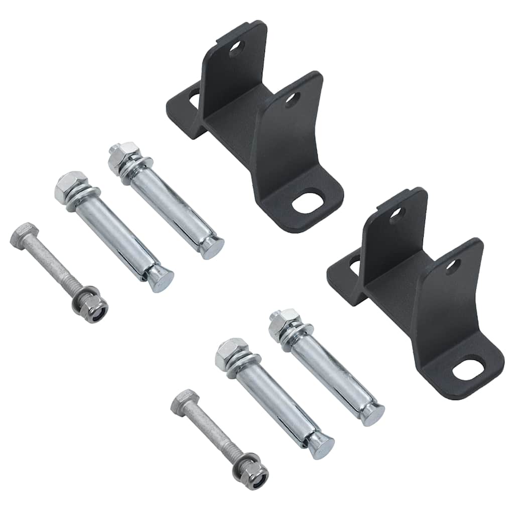 vidaXL Toldo retrátil manual independente 300x250 cm azul e branco