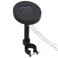 vidaXL Gazebo com cordões de luzes LED 3x3 m cor creme