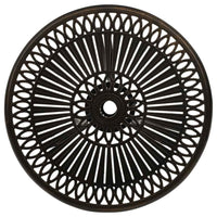 vidaXL 3 pcs conjunto bistrô alumínio fundido bronze