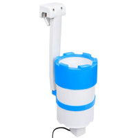 vidaXL Piscina Splasher c/ skimmer suspenso e bomba 350x90cm branco