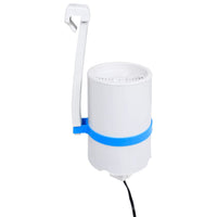 vidaXL Piscina Splasher c/ skimmer suspenso e bomba 350x90cm branco